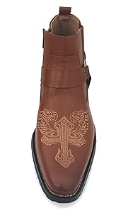 Amazon.com | G4U-Alberto Fellini Men's Cowboy Boots Western